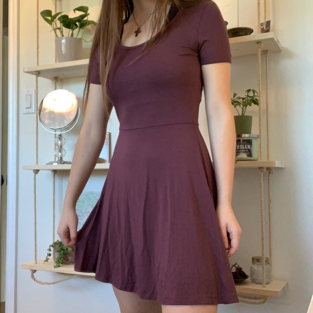 Purple spring dress!